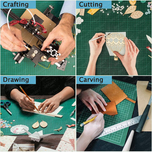 <span class=keywords><strong>Tapis</strong></span> <span class=keywords><strong>de</strong></span> découpe auto-cicatrisant double face SINOART personnalisé A4, A3, A2, A1 vert 3 mm - Product Image 6