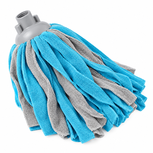 Tête de <span class=keywords><strong>balai</strong></span> <span class=keywords><strong>serpillère</strong></span> en microfibre sur mesure, fixation à vis, pour nettoyage de sols humides en hôtels et restaurants, directement de l'usine - Product Image 1