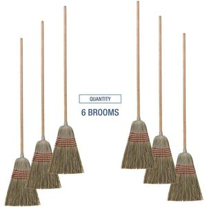 Escobas para Vestíbulos Boardwalk de 53-1/2 Pulgadas, de Fibra Natural de Maíz, 6 por Caja, BWKBR10004 - Product Image 6