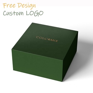 Tùy Chỉnh Logo Sang Trọng Caja De Carton Sinh Thái Hộp Giấy Bao Bì Sang Trọng Từ Có Thể Gập Lại Ribbon Quần Áo Giấy Hộp Quà Tặng Bao Bì Hộp - Product Image 2