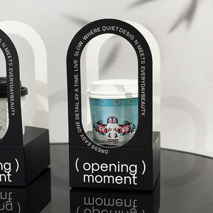 Personalizado Premium Cartão/Cartão Branco Embalagem De Alimentos Descartáveis & Transportadores De Bebidas Quente Bebida Fria Takeaway Café Bandejas - Product Image 6