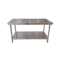 Table de stockage de pizzas en acier inoxydable 304 de qualité supérieure, robuste, garantie 5 ans, pour hôtels, restaurants, stands de restauration et services de traiteur