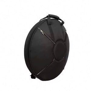 Bolsa acolchada para tambor de lengüetas de acero, bolsa de transporte para instrumento de percusión, con correa para el hombro, para handpan y pandereta. Muestra gratuita. - Product Image 3