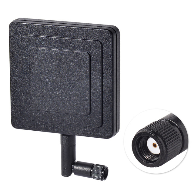 Superbat RP-SMA Screw-On Internet Antenna WiFi 4g Antenna Outdoor DJI Phantom 3 Drone Panel Antenna