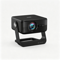 Mini projecteur intelligent portable Q5 4K HD WIFI Android 14 Lampes LED LCD Résolution 1080p Mise au point automatique Vente en gros 400 ANSI Lumens