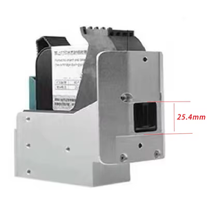 YAOMATEC 25,4 MM <span class=keywords><strong>Datos</strong></span> variables Fecha de caducidad Logo QRCode Impresora de inyección de tinta de código de barras Impresora TIJ automática en línea para bolsas de plástico - Product Image 5