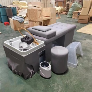 Fauteuil de lavage Kisen rose, noir, gris, bleu avec circulation d'eau et vapeur, fabriqué en Chine, en promotion - Product Image 5