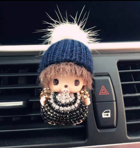 Xe Trang Trí Nước Hoa Clip Shape Kim Cương Nước Hoa Xe Làm Mát Không Khí Tinh Dầu Xe Khuếch Tán Bé Trai Và Bé Gái - Product Image 5