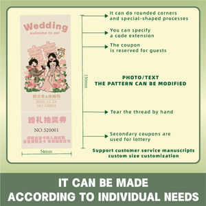 ตั๋วจับฉลากคริสต์มาสแบบกำหนดเอง-บัตรกำนัลเซอร์ไพรส์ของขวัญวันหยุดตั๋วเข้าชมงานคริสต์มาสอีฟและบัตรผ่านเข้า - Product Image 4