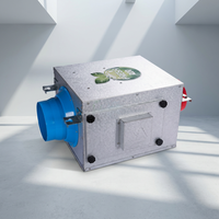 Unité d'alimentation en air frais industrielle 300-5000m³/h, moteur AC, commande automatique, haute précision, faible bruit, économie d'énergie, faible entretien