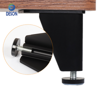 Repose-pieds réglables en gros pour tables et chaises, vis M6 M8, patins de pied réglables en PTFE, usine Deson