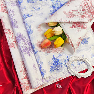 Papel <span class=keywords><strong>de</strong></span> regalo ecológico <span class=keywords><strong>de</strong></span> 28gsm con impresión personalizada, zapatos y calcetines Vintage para papel tisú, paños estampados, papel tisú - Product Image 2