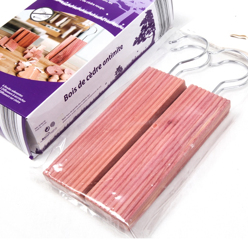 LMC110 Amazon рекламные противомольные кедровые блоки кедр вешается для хранения одежды