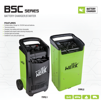Câble de démarrage portable pour camion, charge rapide et efficace, chargeur de batterie de voiture 12V 24V avec roues et poignée