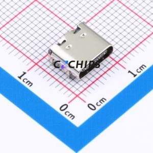 HX TYPE-C-3.1-16PIN USB Connector SMD Connector ( Connector Type: Type-C )( Protocol Standard: USB 3.1 )( Gender: Female ) - Product Image 1