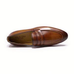 2026 Men's Leather Ankle <b>Boots</b> for Business and Casual Wear, Top-grain Cowhide, British Style, Factory Direct Supply for Men - Product Image 6