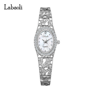Diamond-set women's quartz watch full diamond style simple and luxurious <b>waterproof</b> <b>wristwatch</b> - Product Image 5