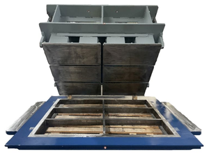 Moules pour faire des blocs isolés briques perméables pavés de plantation d'herbe blocs creux et bordures pour machine à briques en béton - Product Image 5