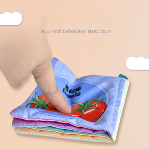 หนังสือผ้าดนตรีเสริม<span class=keywords><strong>พัฒนาการ</strong></span>ทางปัญญาสำหรับเด็ก ลายการ์ตูน สำหรับเด็กอายุ 0-<span class=keywords><strong>4</strong></span> ปี ทำจากวัสดุโพลีเอสเตอร์ - Product Image 5