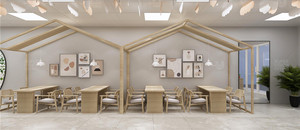<span class=keywords><strong>Design</strong></span> d'Interni Moderni per Caffetterie in Legno, Idee di Decorazione, Arredamento Personalizzato per Negozi di Caffè - Product Image 4