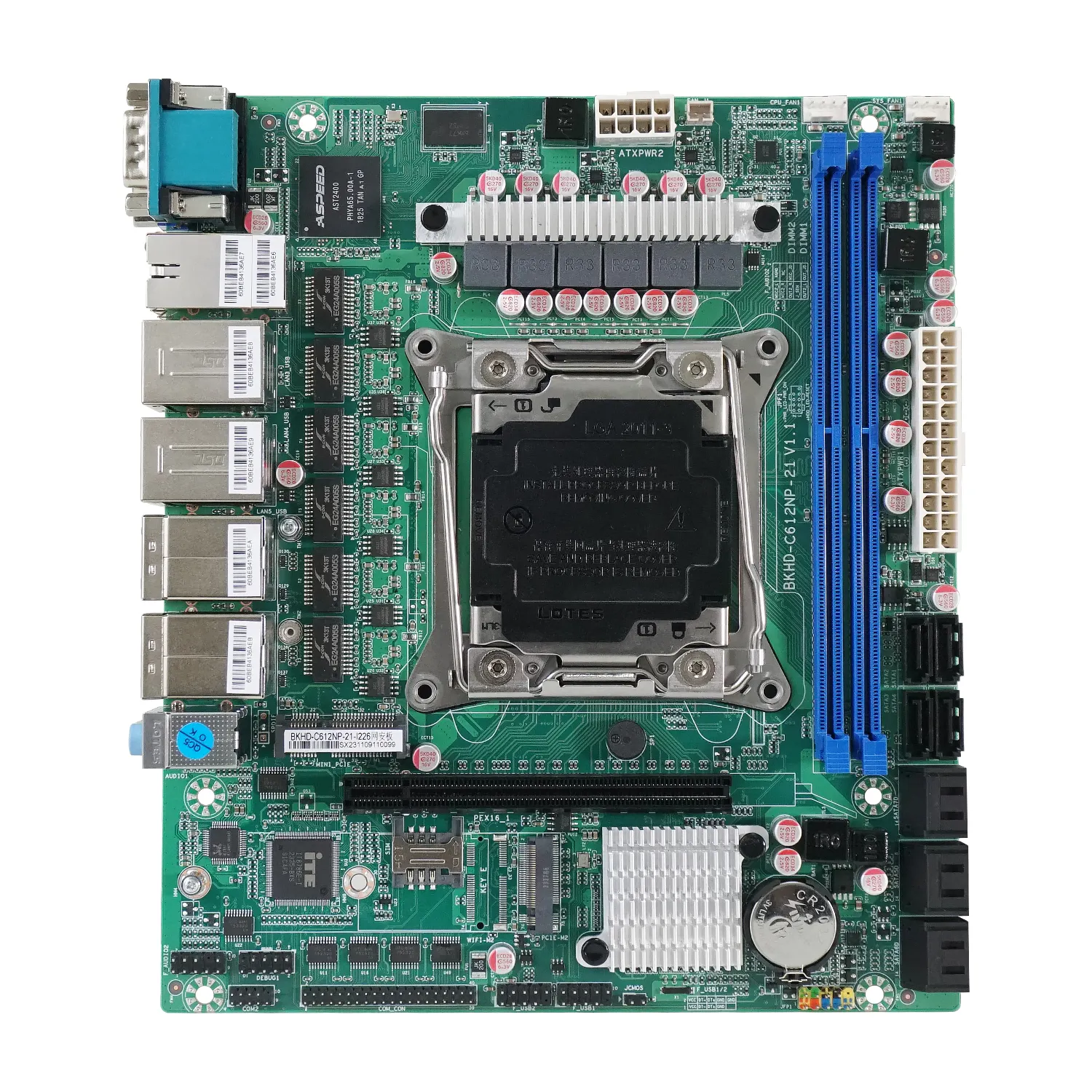 Placa base de enrutamiento suave E NAS ITX matriz de disco duro intercambiable en caliente almacenamiento RAID computadora industrial servidor E5 C612