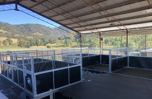 المحمولة والمتانة لوحات الحصان مستقرة كشك الحصان مربع - Product Image 2