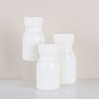 Vente en gros de flacons en plastique HDPE blancs de 120 ml (4 oz) pour pilules, capsules, comprimés, compléments nutritionnels