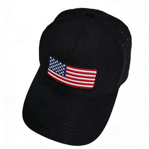 Vietnam-Made Fashion Outdoor Laser Waterproof Canvas Nylon Embroidery Custom Logo Snapback <b>Baseball</b> <b>Cap</b> 5 Panel Men's <b>Plain</b> - Product Image 1