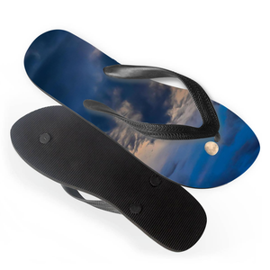 รองเท้าแตะยางชายหาดแบบลำลองสำหรับผู้ชายผู้หญิงรองเท้าฟลิปฟลอปสีขาวกลางแจ้งใช้ได้ทุกเพศพร้อมโลโก้ - Product Image 6