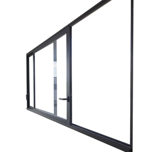 Fenêtre coulissante en alliage d'aluminium triple vitrage insonorisée pour hôtels, résistante aux monsoins (Philippines, Thaïlande, <span class=keywords><strong>Vietnam</strong></span>), style minimaliste - Product Image 1