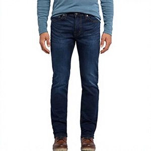 Pantalon de sport en jean droit pour homme, style Y2K Hip Hop décontracté, respirant, ample, avec poches et design unique en perles, pour le quotidien et le streetwear, en coton, collection 2026 - Product Image 3