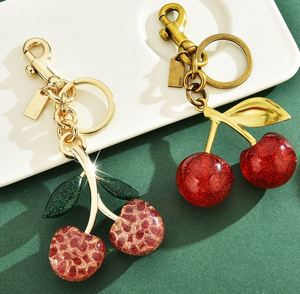 Manufacturers Direct Sales Cherry <b>Key</b> <b>Chain</b> Bag Pendant Female Bag Jewelry Beautiful Car <b>Key</b> <b>Chain</b> Cross-border Hot Wholesale - Product Image 3