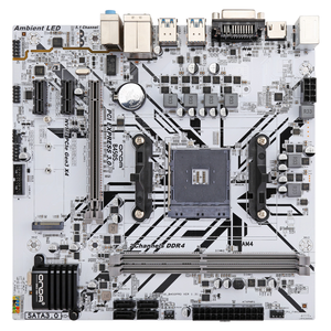 มาเธอร์บอร์ด B450S สำหรับ AMD AM4เข้ากันได้1/2/3/4/5โปรเซสเซอร์ Athlon รุ่น64GB PCI-E 3.0 16X M.2 SATA DDR4เดสก์ท็อป BM - Product Image 2