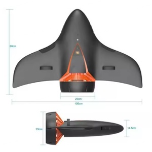 Scooter de plongée portable 800W en PVC, équipement de prise de vue sous-marine pour sports nautiques, accessoires de natation et de plongée - Product Image 4