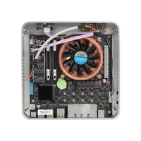 XCY 软件路由器 Intel Core I7 8705G 8 个 2.5G RJ45 LAN 端口 USB3.0 迷你电脑防火墙设备 VPN 网关路由器