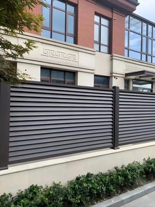 Tagliatelle piatte in metallo alluminio muro di cinta recinzione facile da montare barriere stradali sicure comunità Private Villa aree pendolari - Product Image 4