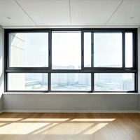 Flügelförmiges Doppelverglasung-Aluminium-Schiebefenster für Florida-zugelassene Stadtbalkone zur täglichen Nutzung