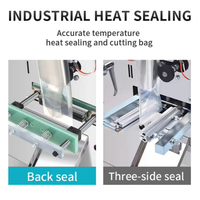 Machine d'emballage automatique à prix d'usine pour sachets de thé de 1 à 100 g, machine de scellage de sachets de poudre de thé en papier