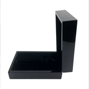 Boîte à parfum en bois MDF écologique artisanale de luxe - Emballage cadeau pour flacon de parfum haut de gamme et ensemble de rangement pour soins personnels - Product Image 3