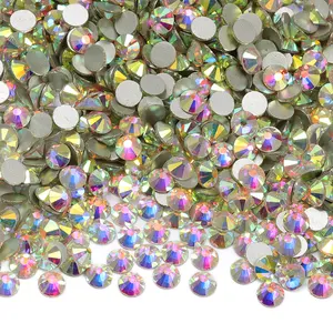 Diamantes de imitación de cristal, diamantes de imitación de cristal no Hotfix para decoración artesanal DIY