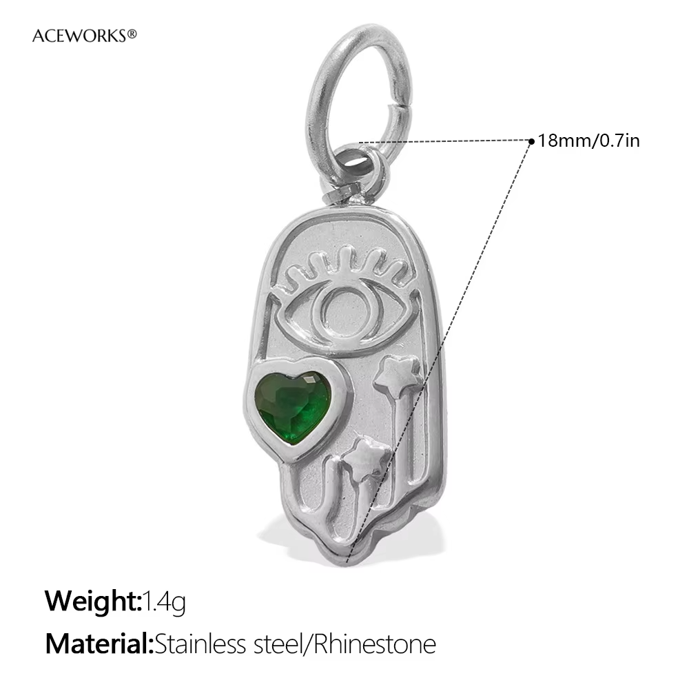 Le Hamsa Mystique - Argent