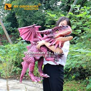 Marionnettes de <span class=keywords><strong>dragon</strong></span> réalistes MYDINO DP017, marionnette de <span class=keywords><strong>dragon</strong></span> à main - Product Image 4