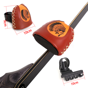 Faretra in pelle fatta a mano per arco ricurvo <span class=keywords><strong>accessori</strong></span> da caccia americani staffa di montaggio a bloccaggio rapido supporto per freccia faretra a freccia - Product Image 4