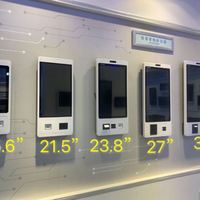 Kiosco de Autoservicio con Pantalla Táctil Android de Metal de 15.6, 21.5, 24, 27 y 32 Pulgadas, Full HD, para Pedidos y Pagos