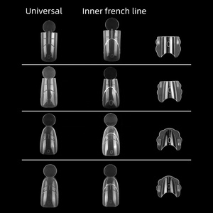 Attrezzo per Estensione Unghie, Linea Francese Interna, Dual Form, Logo Personalizzato, Dual Form 2-in-1 per Sandwich, Tip Unghie - Product Image 6