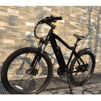 Sepeda listrik MTB 26 inci atau 27.5 ", sepeda listrik 250W 500W dengan baterai tersembunyi pit