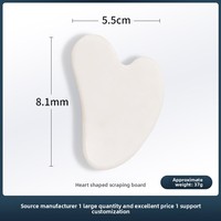 Rouleau de jade, planche Gua Sha, grand rouleau à billes blanchissant, masseur à double tête à aiguilles, ensemble de trois pièces pour le rajeunissement de la peau des yeux et du corps
