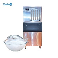 Machine à glaçons de qualité supérieure avec corps métallique, design élégant et simple, pour supermarché