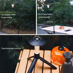 ไฟฉาย LED 5 โหมดแสงสว่าง 2200mAh ขนาดพกพา พร้อมแม่เหล็ก XPE ขาตั้งกล้อง และขาตั้ง - Product Image 6