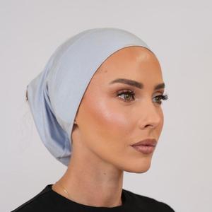 Universal muslim inner <b>cap</b> under <b>hijab</b> solid color simple design Customizable Comfortable Breathable Soft Stretchy Ladies - Product Image 2